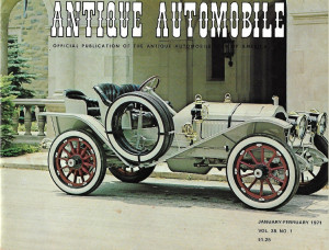 ANTIQUE AUTOMOBILE 1971 JAN - '10 PACKARD "30", '29 DUSENBERG MODEL J, '12 REO